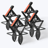 POLAFLEX Jagged Mole Trap 4 - Pack – Built for Medium to Large Yards (Up to 1 Acre) - POLAFLEX