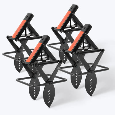 POLAFLEX Jagged Mole Trap 4 - Pack – Built for Medium to Large Yards (Up to 1 Acre) - POLAFLEX