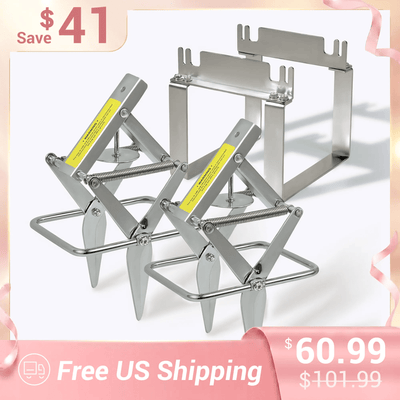 POLAFLEX Scissor Mole Trap 2 Pack with Releaser - POLAFLEX
