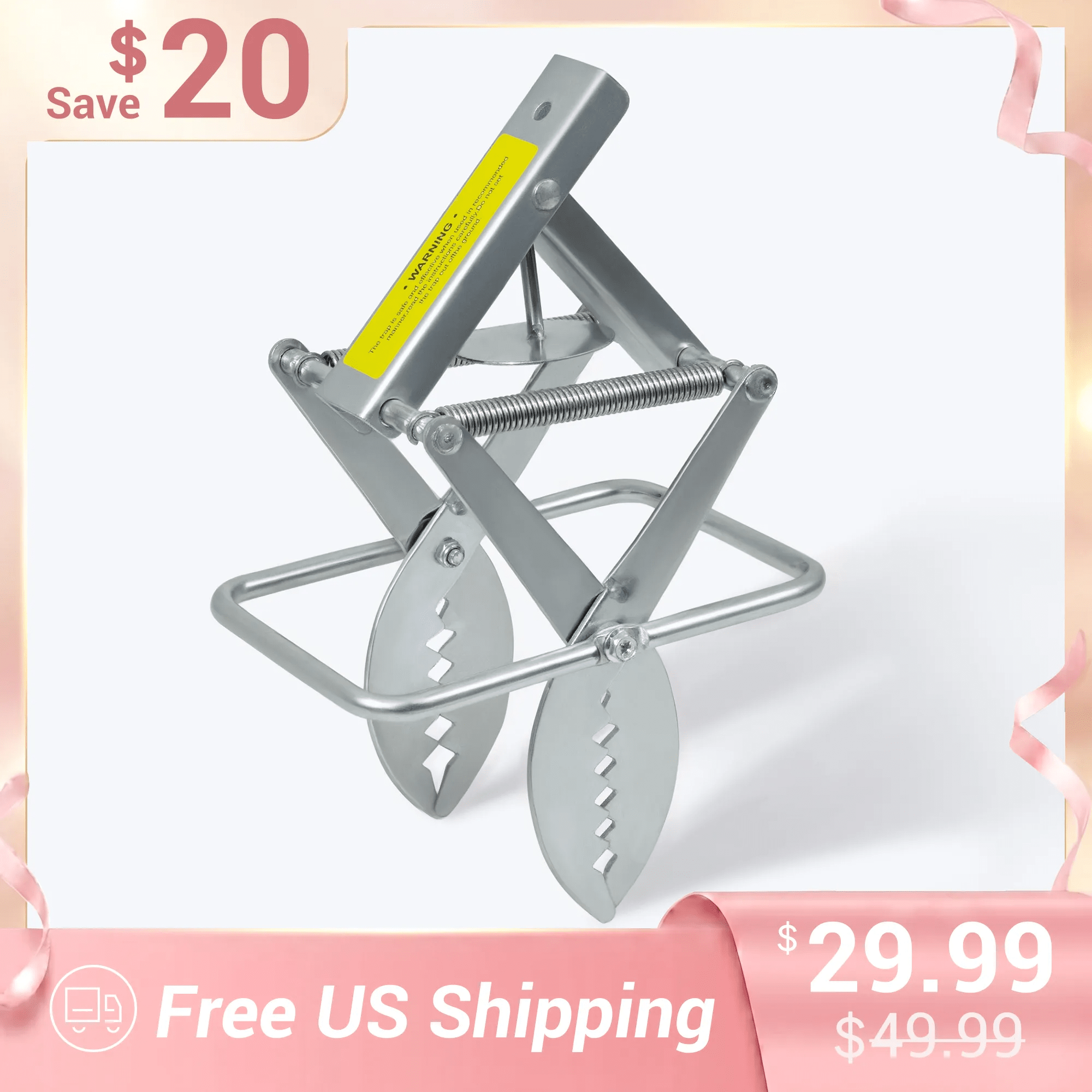 POLAFLEX Jagged Mole Trap - POLAFLEX
