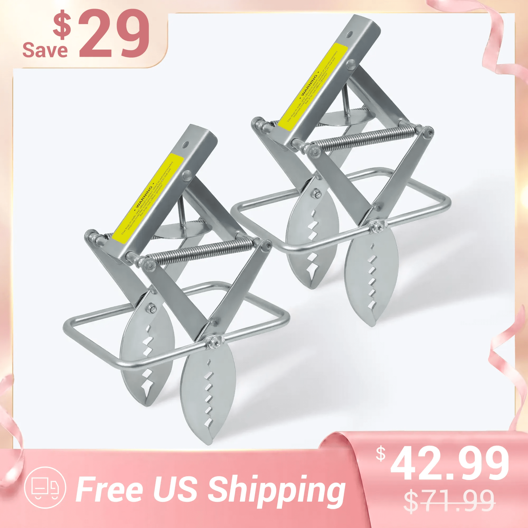 POLAFLEX Jagged Mole Trap 2 Pack - POLAFLEX