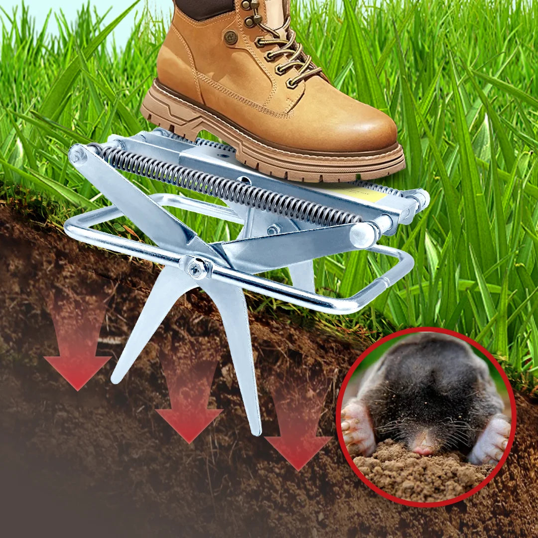 How to Find Active Mole Tunnels. how to catch moles and how to trap moles