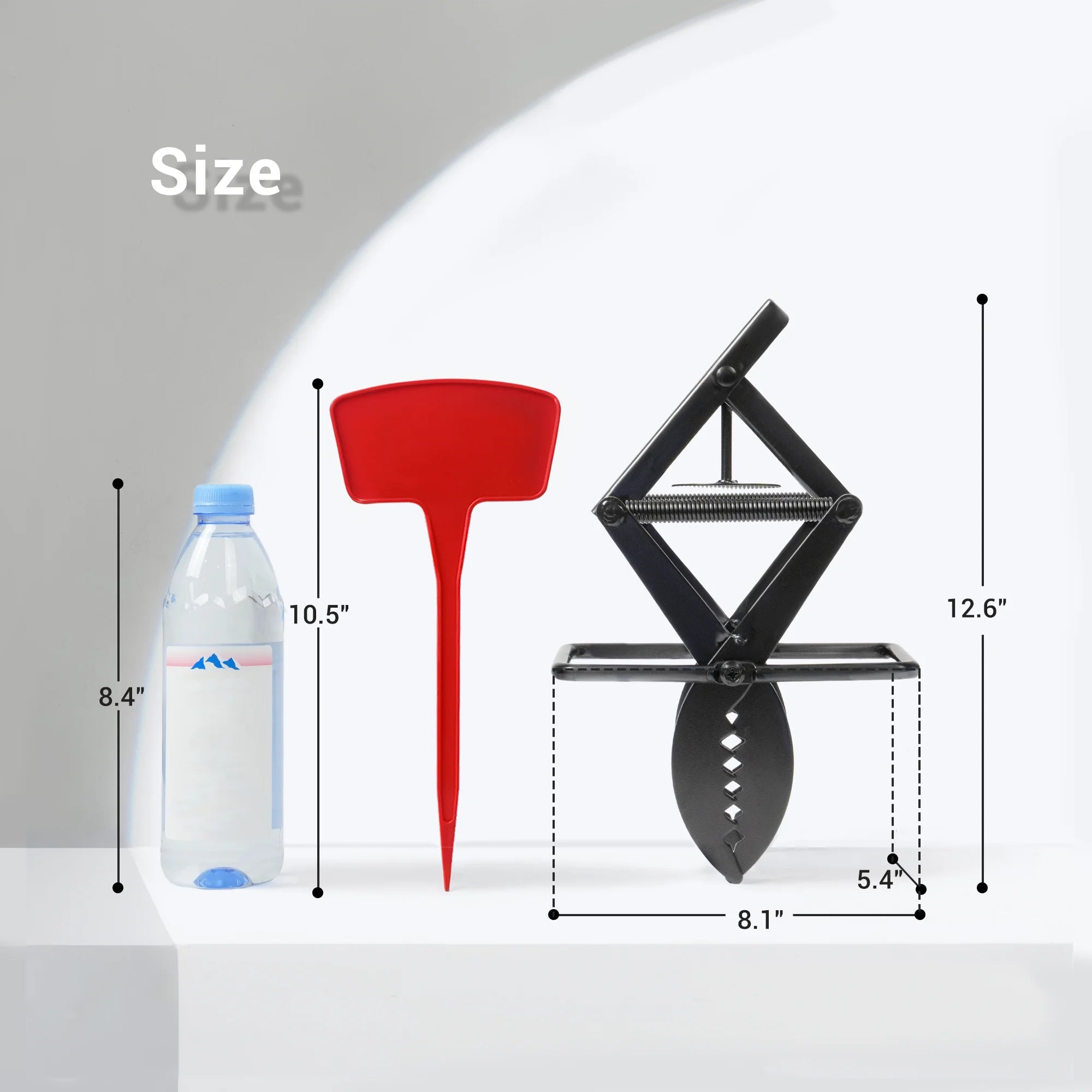 POLAFLEX Jagged Mole Trap Black - POLAFLEX