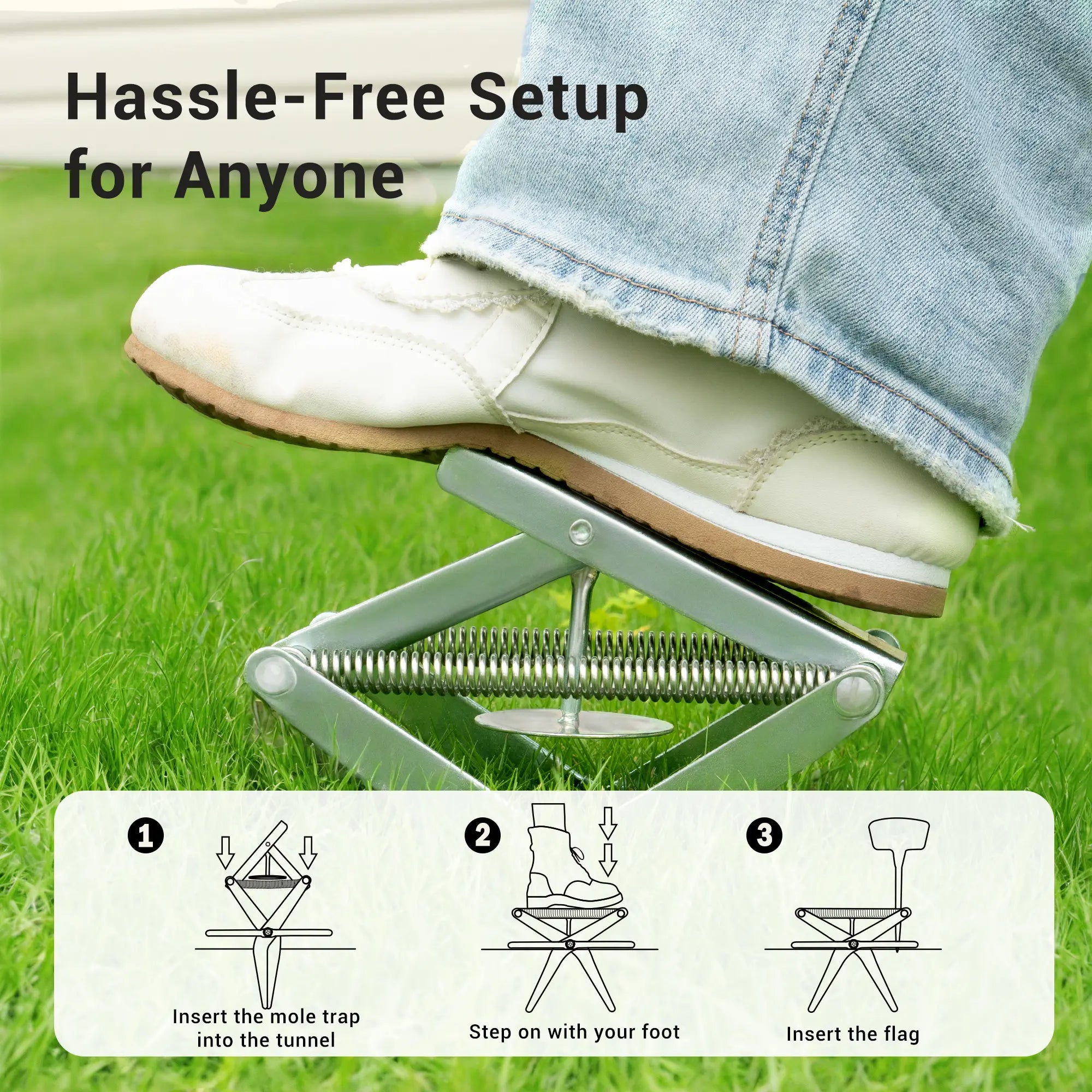 POLAFLEX Scissor Mole Trap - POLAFLEX