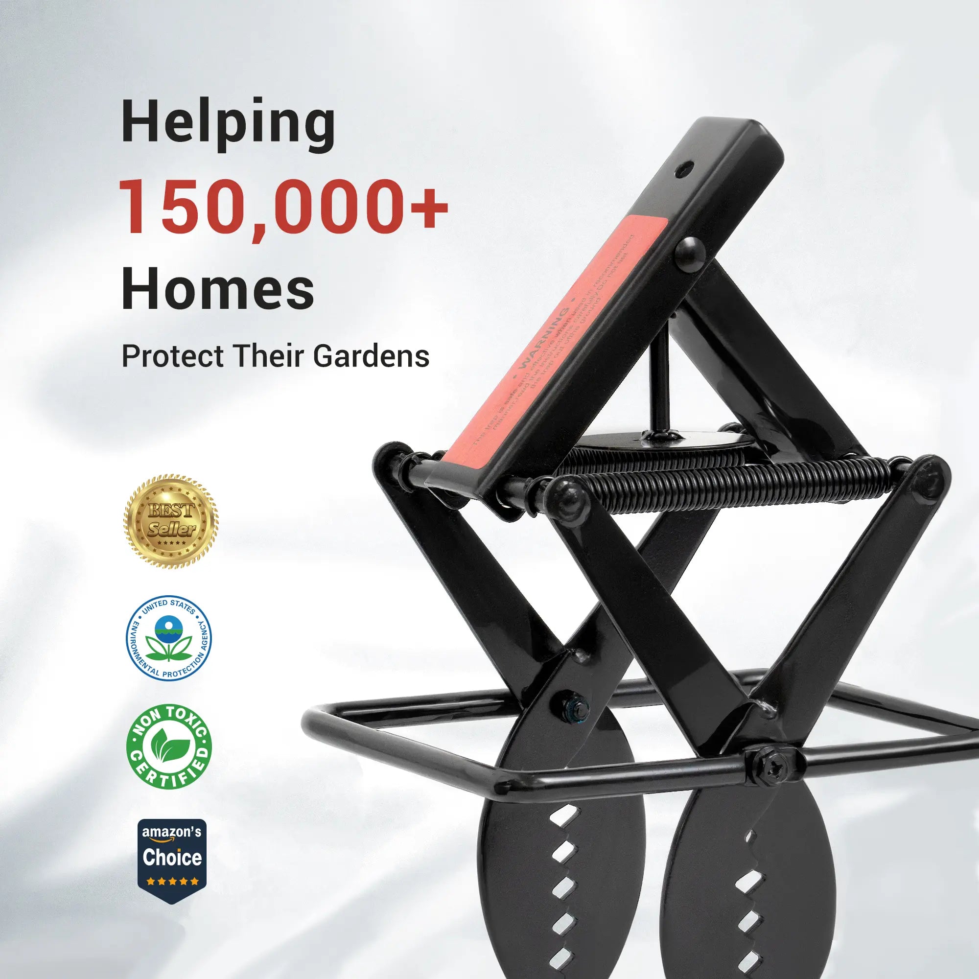 POLAFLEX Jagged Mole Trap Black - POLAFLEX