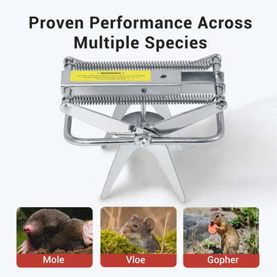 POLAFLEX Scissor Mole Trap 2 Pack - POLAFLEX