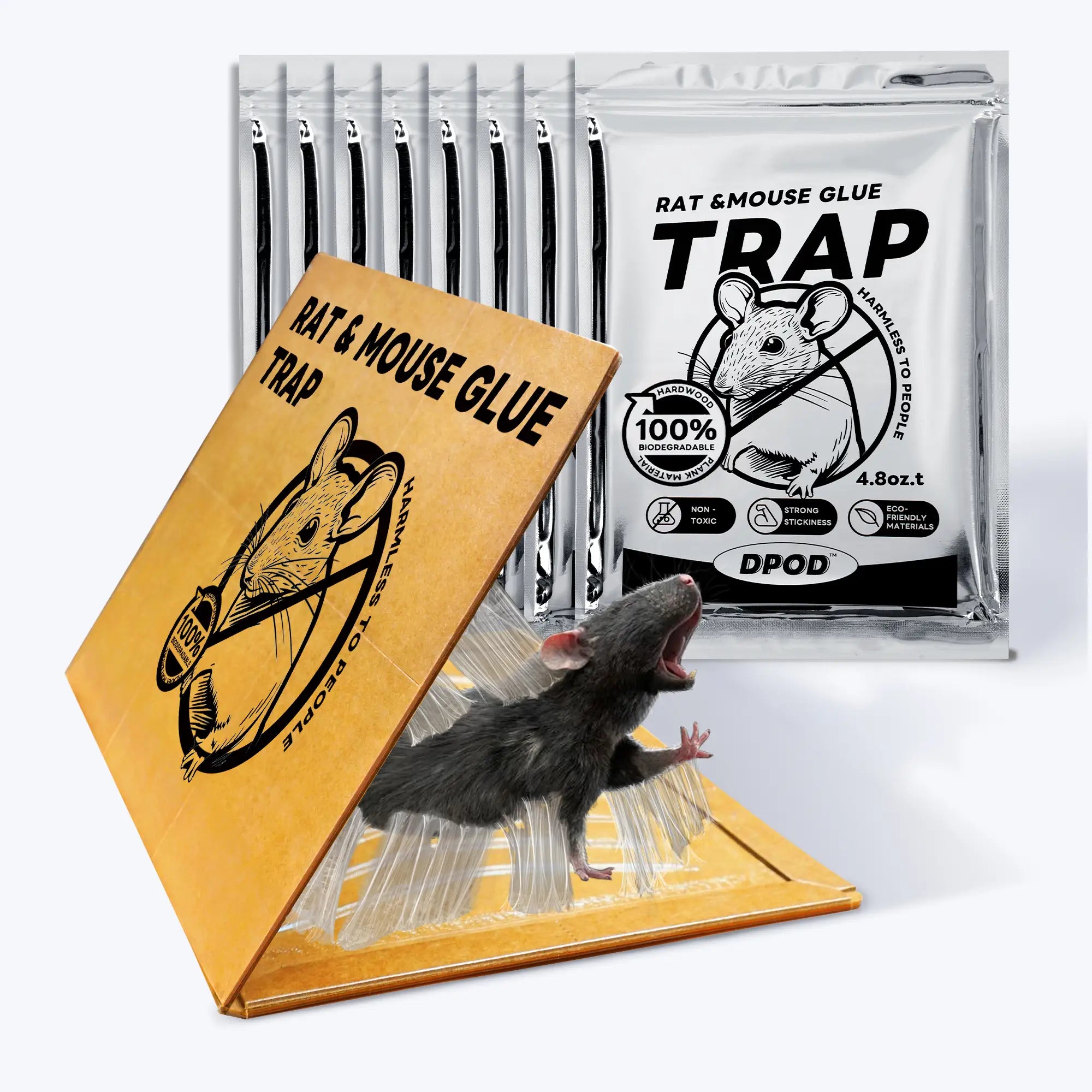 Glue Mouse Traps Indoor - POLAFLEX