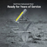 POLAFLEX Jagged Mole Trap 2 Pack - POLAFLEX