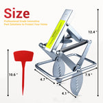 mole trap size