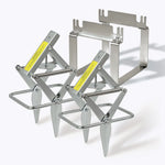 POLAFLEX Scissor Mole Trap 2 Pack with Releaser - POLAFLEX